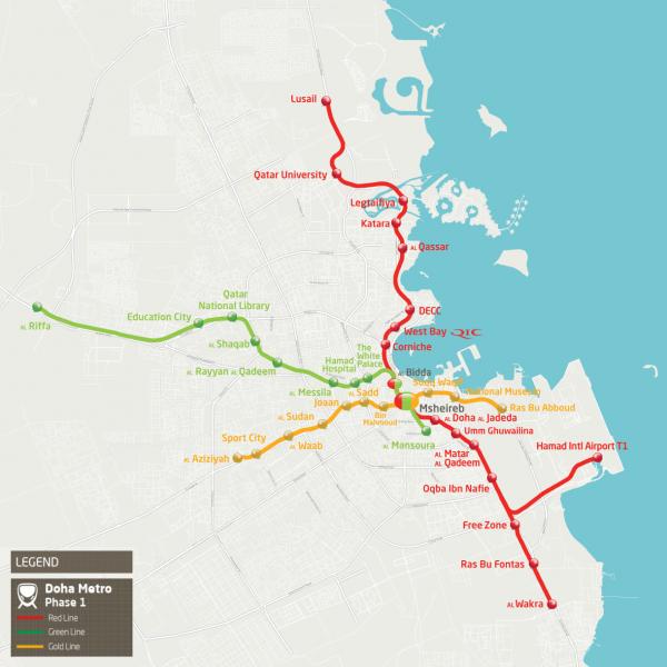 Doha metro and tram - RKH Qitarat - RATP Dev